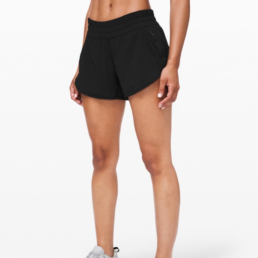 Lululemon neon tracker shorts